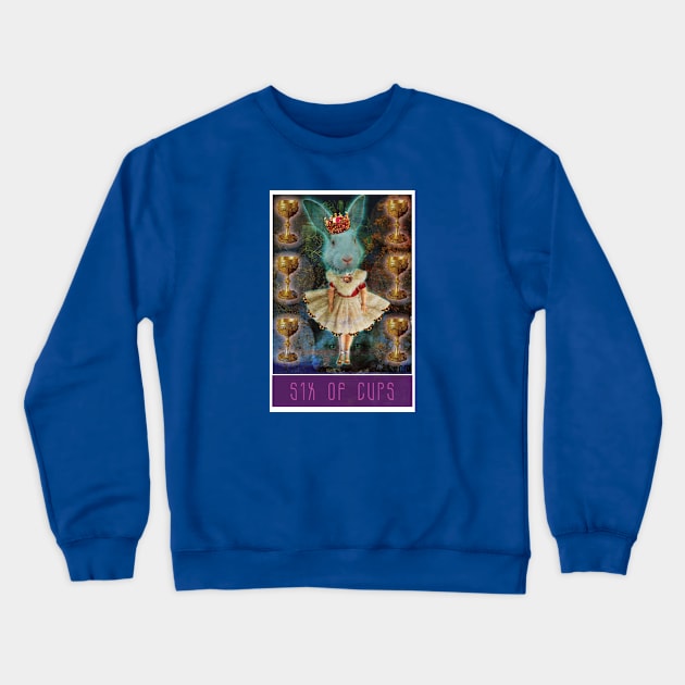 6 of Cups Crewneck Sweatshirt by Artgirl253